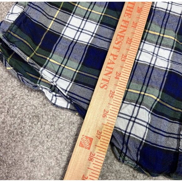 J. Crew Button Down Shirt Multicolored Plaid Long Sleeve Men’s Size Large - Picture 3 of 11